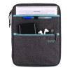 1" Carry All Zip Binder, 3 Rings, 1" Capacity, 11 x 8.5, Randomly Assorted Color
