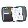 1" Carry All Zip Binder, 3 Rings, 1" Capacity, 11 x 8.5, Randomly Assorted Color