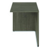 Alera Seville Series Return Shell, Reversible, 48" x 24" x 29", Walnut