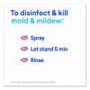 Mold And Mildew Remover With Bleach, Unscented, 32 Oz Spray Bottle, 9/Carton