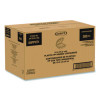 Microwaveable Hinged Containers, Proplanet Seal, 6.31 x 6.31 x 3, Clear, Plastic, 300/Carton