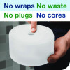 Optiserve High-Capacity Coreless Toilet Paper, 2-Ply, White, 1,500 Sheets/Roll, 18 Rolls/Carton