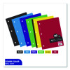Wireless Notebooks, 1-Subject, Medium/College Rule, Randomly Assorted Cover Color, (80) 10.5 x 7.5 Sheets