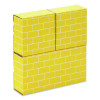 At Play Cardboard Building Block, 32-Ect Corrugated Board, Assorted Sizes And Colors, 20/Pack