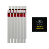Mailing Tube, 24" Long, 2" Diameter, White, 12/Carton