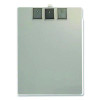 Officemate Aluminum Magnetic Clipboard, 1.5" Clip Capacity, Holds 8 x 11 Sheets, Gray