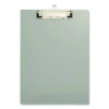 Officemate Aluminum Magnetic Clipboard, 1.5" Clip Capacity, Holds 8 x 11 Sheets, Gray