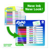 Low-Odor Dry-Erase Marker, Extra-Fine Bullet Tip, Assorted Colors, 8/Set