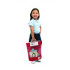 Seat Sack Read-N-Go Book Bag, 10.5 x 2 x 16, Red