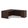 Alera Seville Series Mobile Pedestal, Left/Right, 3-Drawer: Box/Box/File, Legal, Mahogany, 15" x 18" x 27"