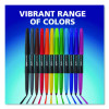 Wet Erase Markers, Ultra Fine Needle Tip, Assorted Colors, 12/Pack