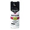 Stops Rust 5-In-1 Spray Paint, Gloss Black, 12 Oz Aerosol Can, 6/Carton