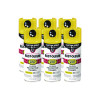 Stops Rust 5-In-1 Spray Paint, Gloss Sunburst Yellow, 12 Oz Aerosol Can, 6/Carton