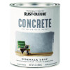 Concrete Interior Wall Paint, Matte Sidewalk Gray, Quart Can, 2/Carton