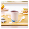 Recycled Content Pcf Paper Hot Cups, Proplanet Seal, 8 Oz, White/Blue, 1,000/Carton