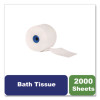 Advanced High-Capacity Bath Tissue, Septic Safe, One-Ply, White, 2,000 Sheets/Roll, 36 Rolls/Carton