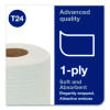Advanced High-Capacity Bath Tissue, Septic Safe, One-Ply, White, 2,000 Sheets/Roll, 36 Rolls/Carton