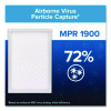 Premium Allergen, Bacteria And Virus Air Filter, Merv 13, Mpr 1900, 18 x 24, 4/Carton