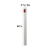 Mailing Tube, 36" Long, 3" Diameter, White, 12/Carton