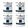 Chalkboard Paint, Matte Black, Quart Can, 4/Carton