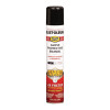 Stops Rust Turbo Spray, Gloss Black, 24 Oz Aerosol Can, 6/Carton