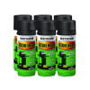 High Heat Enamel Spray Paint, Flat Black, 12 Oz Aerosol Can, 6/Carton