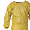 A70 Chemical Spray Protection Smock, One Size Fits Most, Yellow, 25/Carton