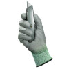G60 Level 3 Economy Cut Resistant Gloves, En388: 4X42B, 9" Long, Large (Size 9), Gray/Marled Gray, 12 Pairs/Carton