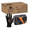 G40 Polyurethane Coated Gloves, En388: 3131X, 15" Long, Medium, Black, 12 Pairs