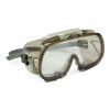V80 Monogoggle Vpc Safety Goggles, Otg, Clear Anti-Fog Lens, Bronze Frame, 36/Carton