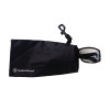 Safety Glasses Carrying Pouch With Belt Clip, 4.25 x 0.25 x 4.25, Black, 12/Carton