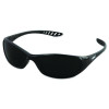 Hellraiser Safety Glasses, Black Full Frame, Green Shade 5 Vlt Dual Lens