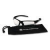 Equalizer Safety Glasses, Gunmetal Half Frame, Clear Dual Lens