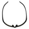 Equalizer Safety Glasses, Gunmetal Half Frame, Clear Dual Lens