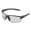 Equalizer Safety Glasses, Gunmetal Half Frame, Clear Dual Lens
