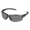 Equalizer Safety Glasses, Gunmetal Half Frame, Smoke Dual Lens, 12/Box