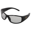 Elite Safety Eyewear, Black Full Frame, Clear Dual Lens