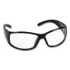 Elite Safety Eyewear, Black Full Frame, Clear Dual Lens