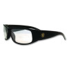 Elite Safety Eyewear, Black Full Frame, Clear Dual Lens