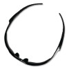 Nemesis Safety Glasses, Black Half Frame, Smoke Dual Lens