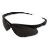 Nemesis Readers Safety Glasses, 2.5+ Diopter, Black Half Frame, Smoke Dual Lens, 6/Box