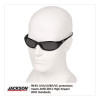 Hellraiser Safety Glasses, Black Full Frame, Smoke Dual Lens
