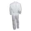 A40 Coveralls, Open Wrists And Ankles, White, Large, 25/Carton