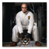 A40 Coveralls, Open Wrists And Ankles, Medium, White, 25/Carton