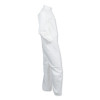 A40 Coveralls, Elastic Wrists/Ankles, X-Large, White
