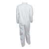 A40 Elastic-Cuff And Ankles Coveralls, 3x-Large, White, 25/Carton