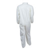 A40 Elastic-Cuff And Ankles Coveralls, 4x-Large, White, 25/Carton