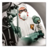 A40 Elastic-Cuff, Ankle, Hood And Boot Coveralls, X-Large, White, 25/Carton