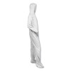 A40 Elastic-Cuff, Ankle, Hood And Boot Coveralls, 2X-Large, White, 25/Carton