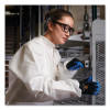 A30 Elastic-Back Coveralls, Open Wrist And Ankles, 1" Flap, White, X-Large, 25/Carton
